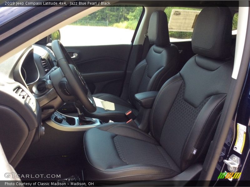 Jazz Blue Pearl / Black 2019 Jeep Compass Latitude 4x4