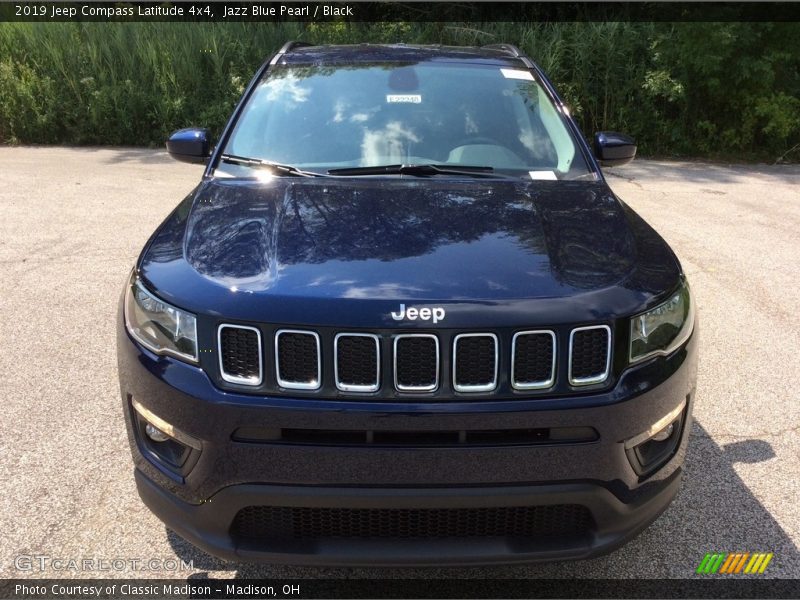 Jazz Blue Pearl / Black 2019 Jeep Compass Latitude 4x4