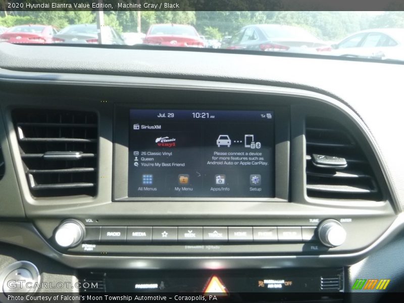Machine Gray / Black 2020 Hyundai Elantra Value Edition