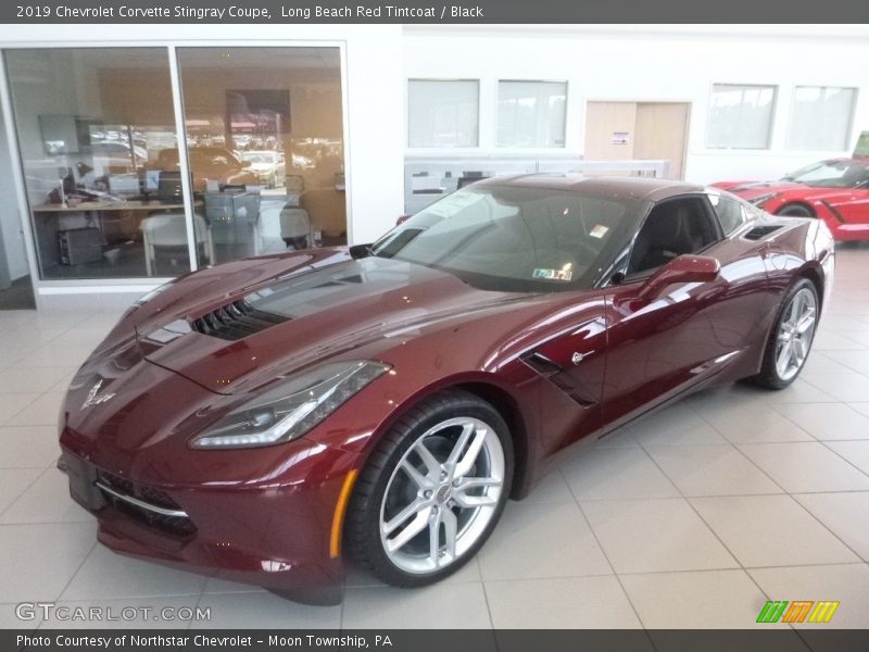 Long Beach Red Tintcoat / Black 2019 Chevrolet Corvette Stingray Coupe
