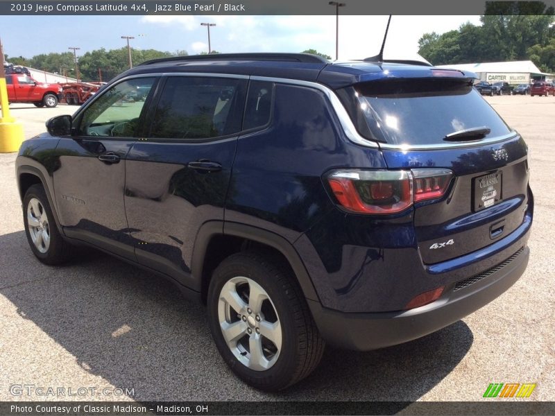 Jazz Blue Pearl / Black 2019 Jeep Compass Latitude 4x4