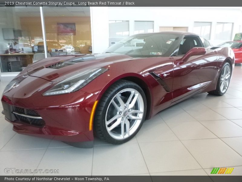 Long Beach Red Tintcoat / Black 2019 Chevrolet Corvette Stingray Coupe