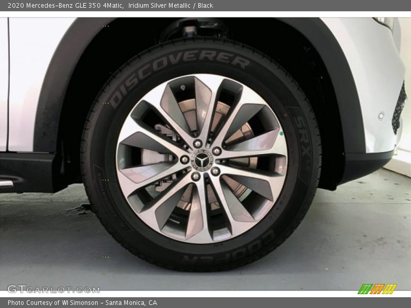 Iridium Silver Metallic / Black 2020 Mercedes-Benz GLE 350 4Matic