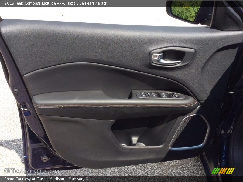 Jazz Blue Pearl / Black 2019 Jeep Compass Latitude 4x4
