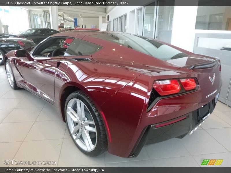 Long Beach Red Tintcoat / Black 2019 Chevrolet Corvette Stingray Coupe