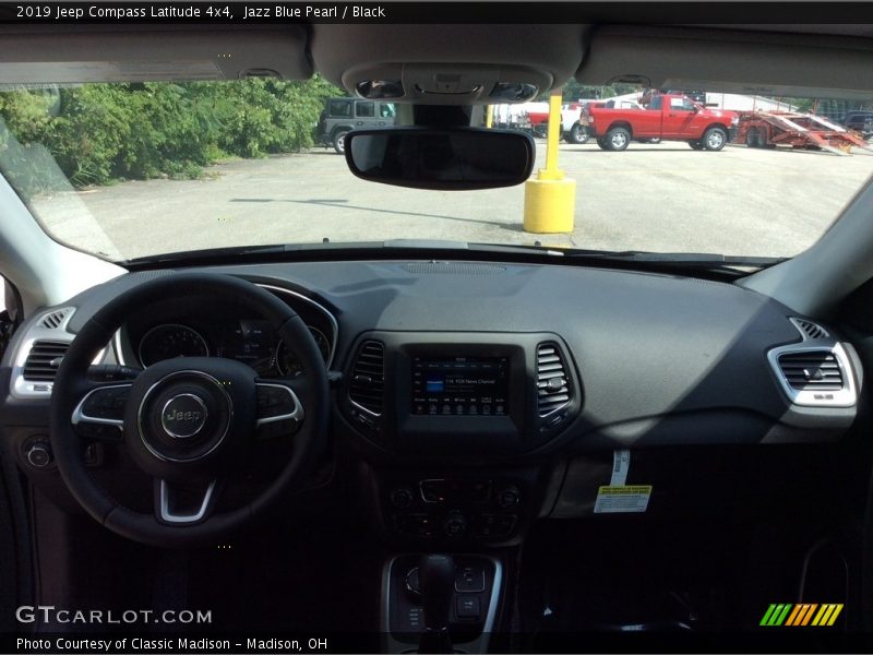 Jazz Blue Pearl / Black 2019 Jeep Compass Latitude 4x4