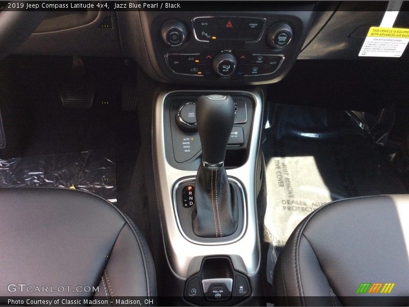 Jazz Blue Pearl / Black 2019 Jeep Compass Latitude 4x4