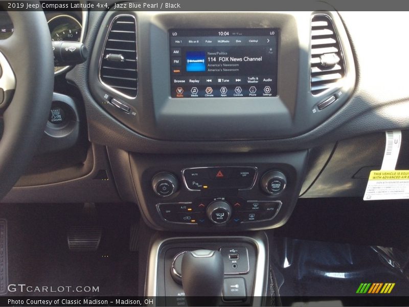 Jazz Blue Pearl / Black 2019 Jeep Compass Latitude 4x4