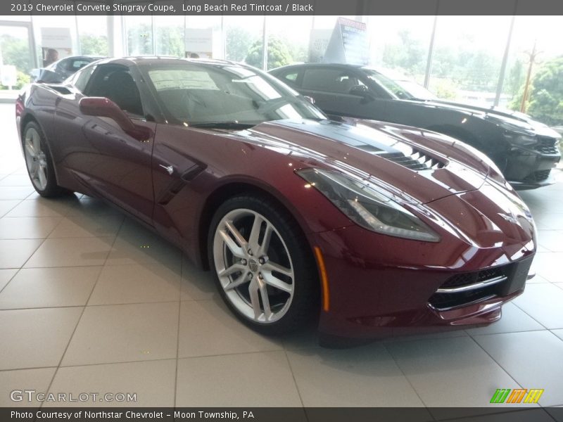 Long Beach Red Tintcoat / Black 2019 Chevrolet Corvette Stingray Coupe