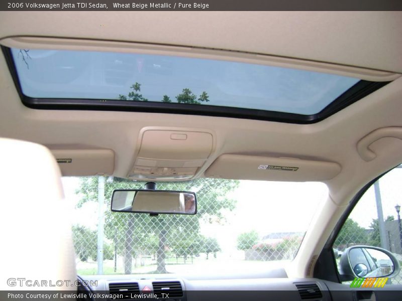 Wheat Beige Metallic / Pure Beige 2006 Volkswagen Jetta TDI Sedan