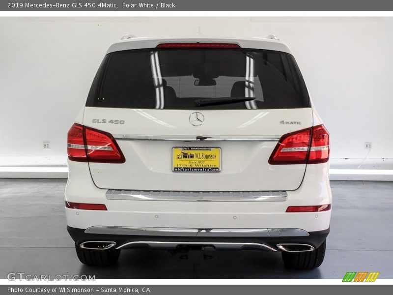 Polar White / Black 2019 Mercedes-Benz GLS 450 4Matic