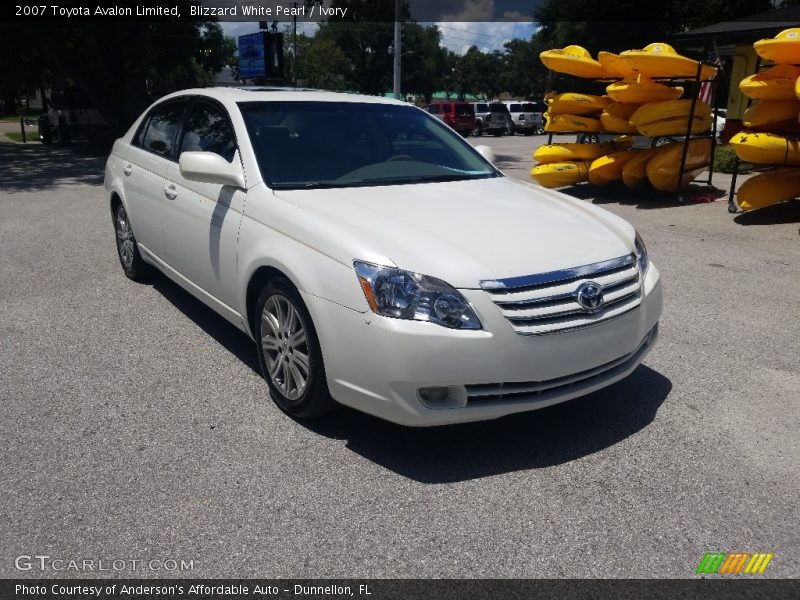 Blizzard White Pearl / Ivory 2007 Toyota Avalon Limited