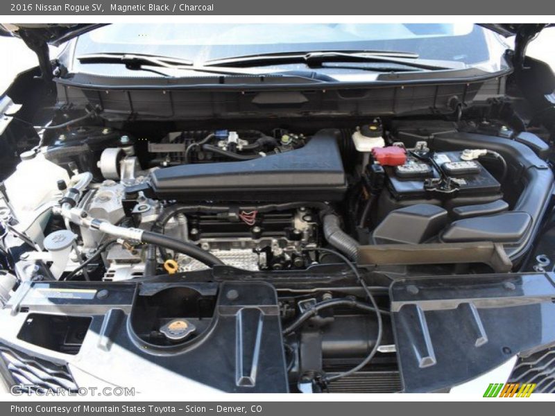 Magnetic Black / Charcoal 2016 Nissan Rogue SV