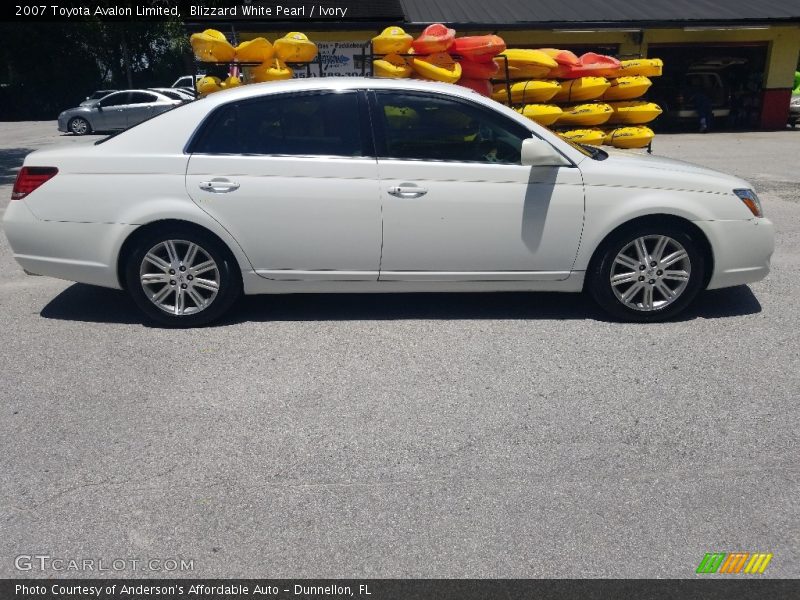 Blizzard White Pearl / Ivory 2007 Toyota Avalon Limited