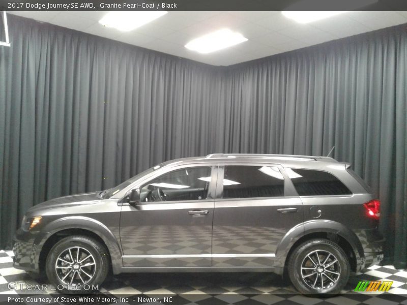 Granite Pearl-Coat / Black 2017 Dodge Journey SE AWD