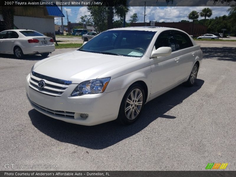 Blizzard White Pearl / Ivory 2007 Toyota Avalon Limited