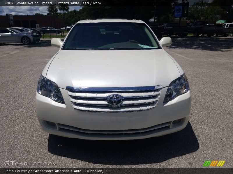 Blizzard White Pearl / Ivory 2007 Toyota Avalon Limited