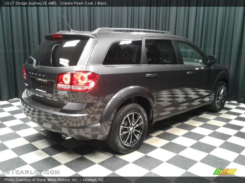 Granite Pearl-Coat / Black 2017 Dodge Journey SE AWD