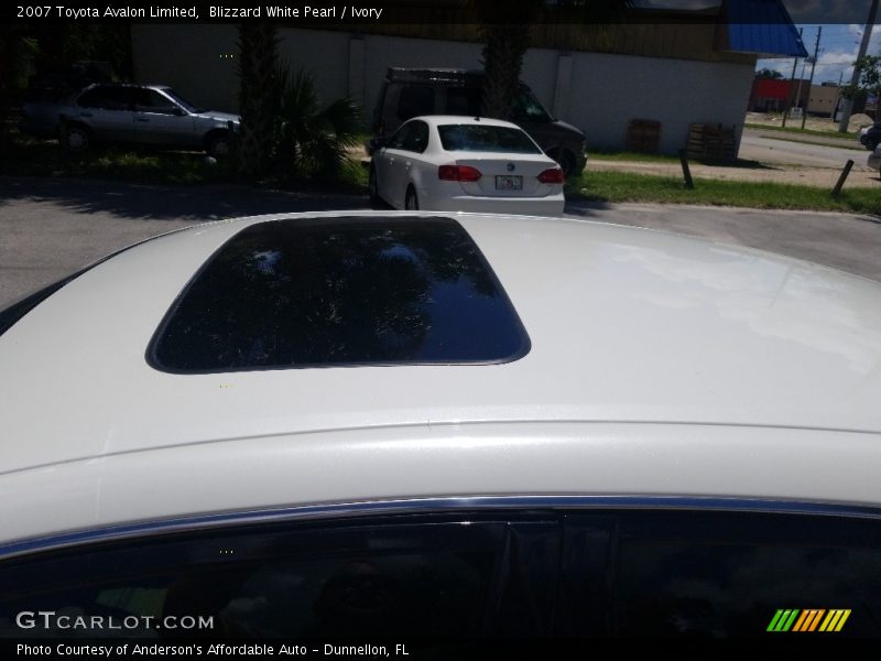 Blizzard White Pearl / Ivory 2007 Toyota Avalon Limited