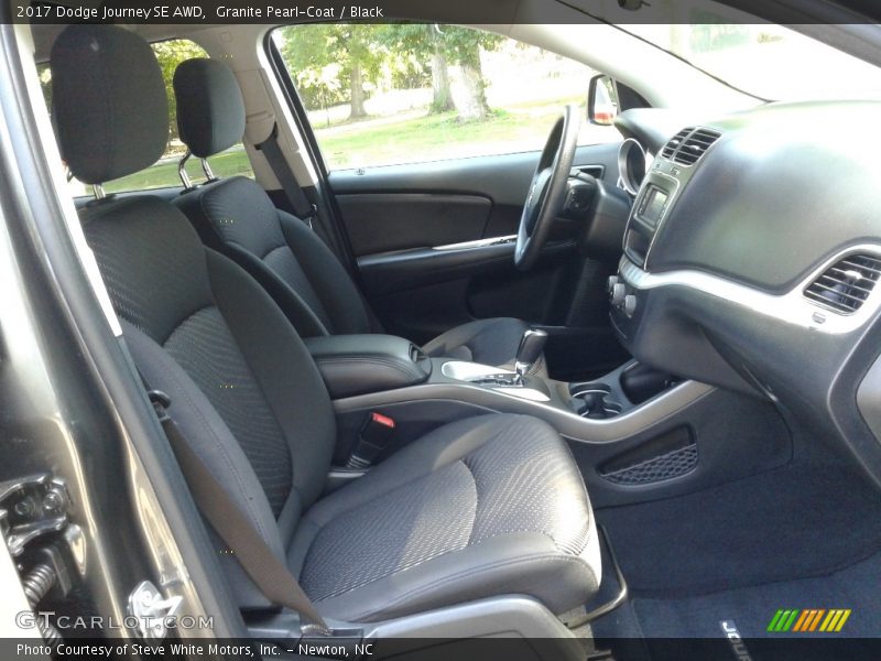 Granite Pearl-Coat / Black 2017 Dodge Journey SE AWD