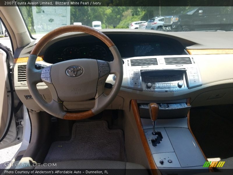 Blizzard White Pearl / Ivory 2007 Toyota Avalon Limited