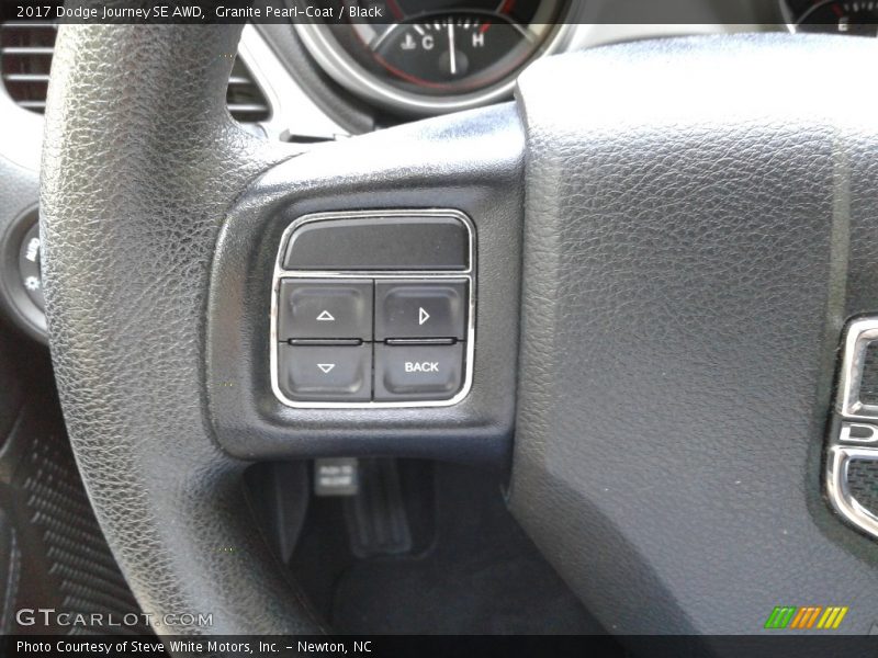 Granite Pearl-Coat / Black 2017 Dodge Journey SE AWD