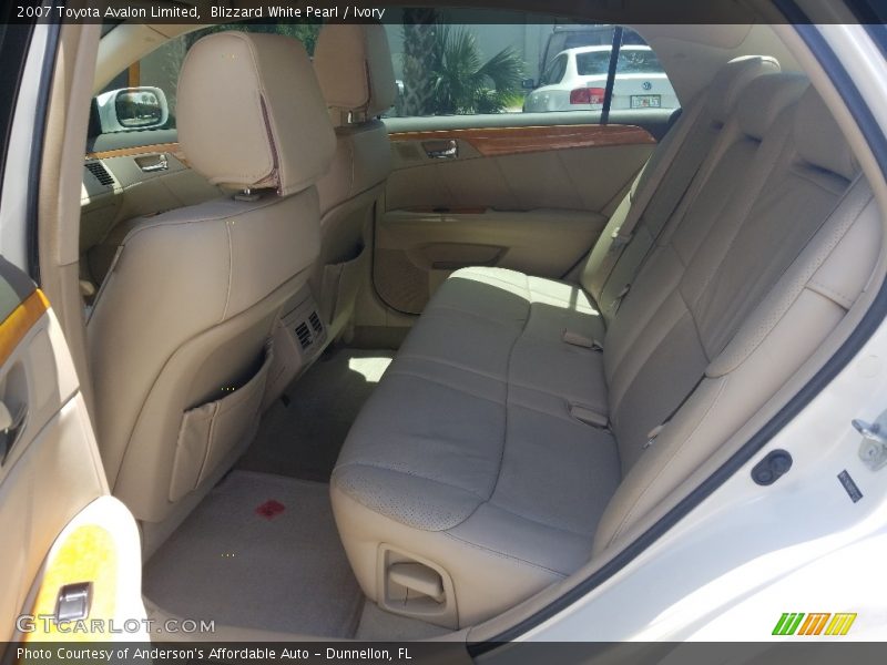 Blizzard White Pearl / Ivory 2007 Toyota Avalon Limited