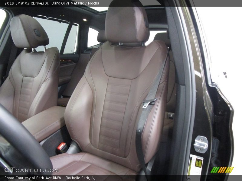 Dark Olive Metallic / Mocha 2019 BMW X3 xDrive30i
