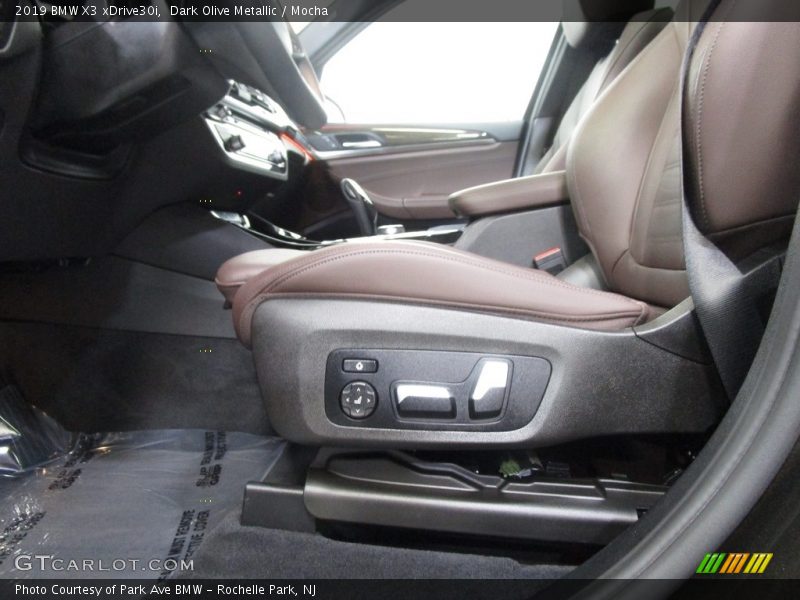Dark Olive Metallic / Mocha 2019 BMW X3 xDrive30i