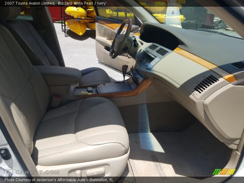 Blizzard White Pearl / Ivory 2007 Toyota Avalon Limited