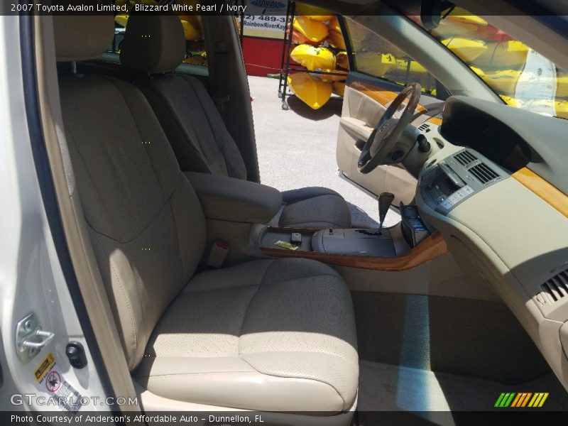 Blizzard White Pearl / Ivory 2007 Toyota Avalon Limited