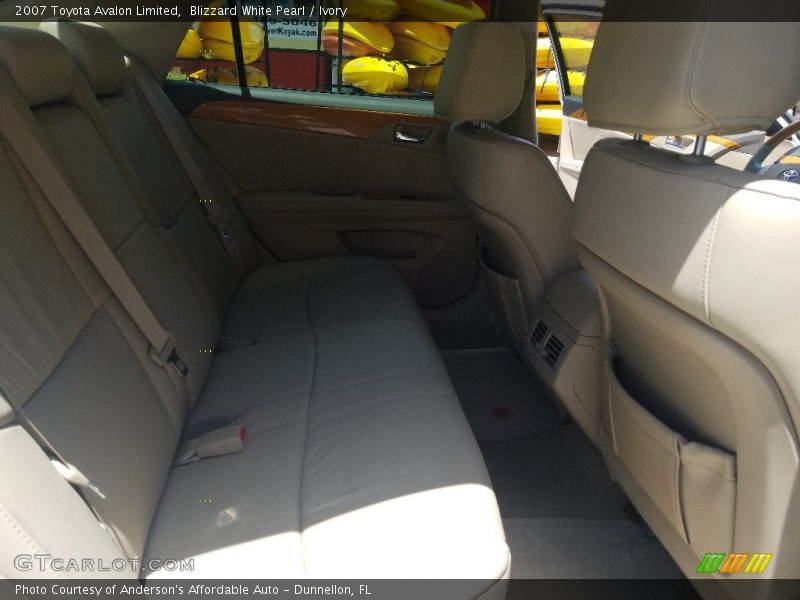 Blizzard White Pearl / Ivory 2007 Toyota Avalon Limited