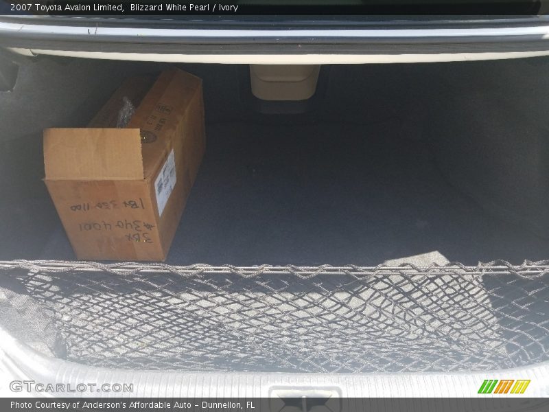 Blizzard White Pearl / Ivory 2007 Toyota Avalon Limited