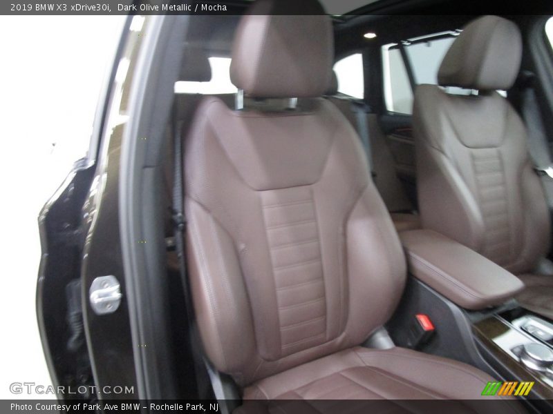 Dark Olive Metallic / Mocha 2019 BMW X3 xDrive30i