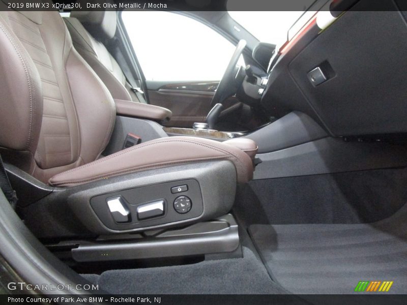 Dark Olive Metallic / Mocha 2019 BMW X3 xDrive30i