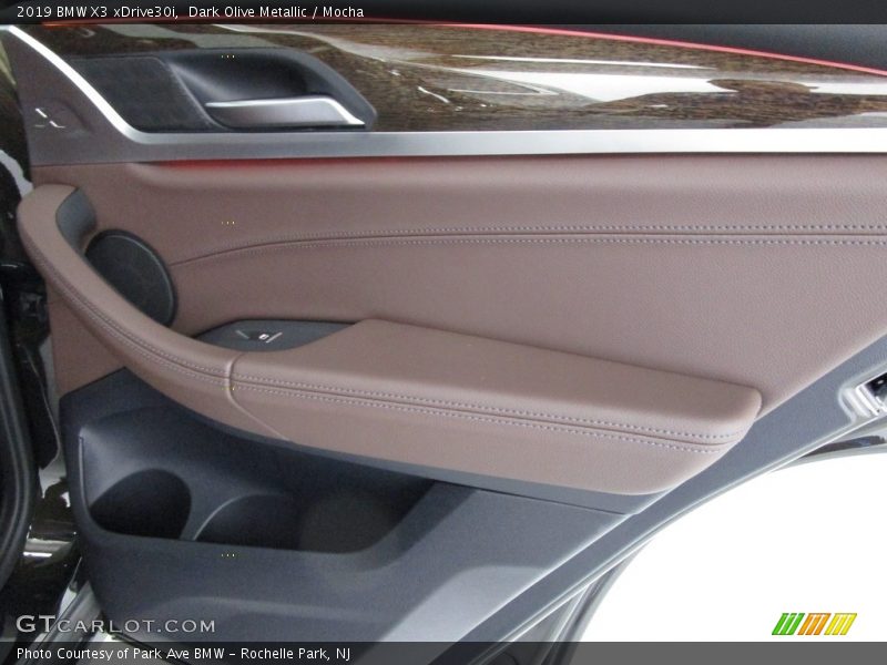 Dark Olive Metallic / Mocha 2019 BMW X3 xDrive30i
