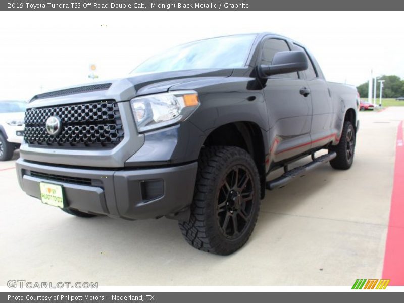 Midnight Black Metallic / Graphite 2019 Toyota Tundra TSS Off Road Double Cab