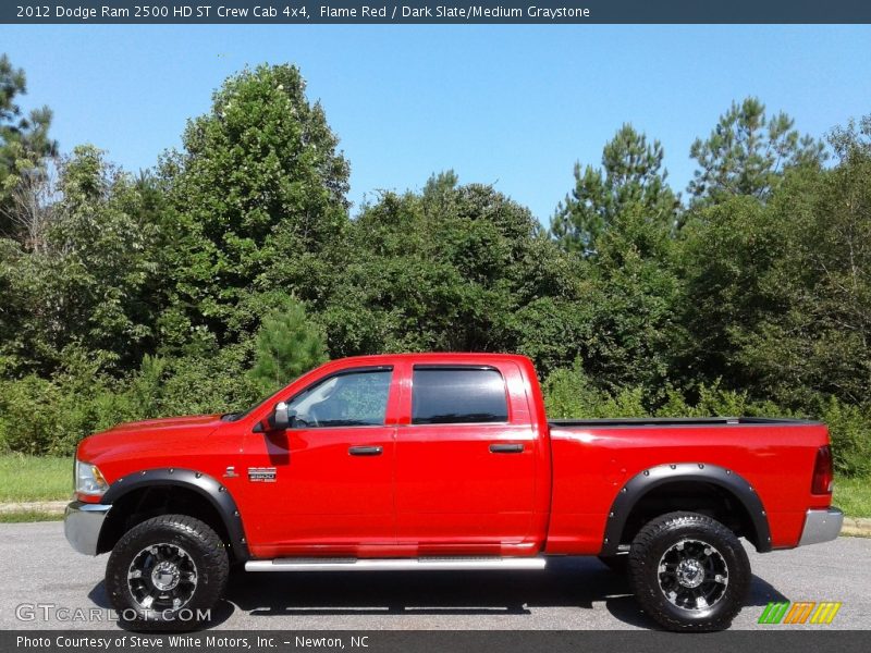 Flame Red / Dark Slate/Medium Graystone 2012 Dodge Ram 2500 HD ST Crew Cab 4x4