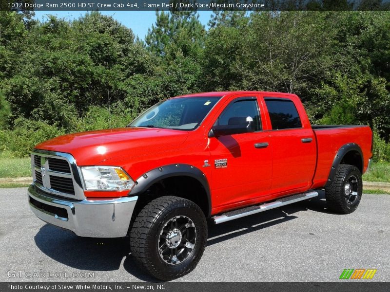 Flame Red / Dark Slate/Medium Graystone 2012 Dodge Ram 2500 HD ST Crew Cab 4x4