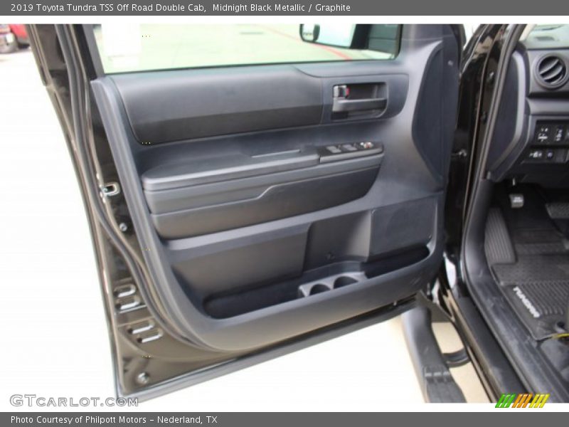 Midnight Black Metallic / Graphite 2019 Toyota Tundra TSS Off Road Double Cab