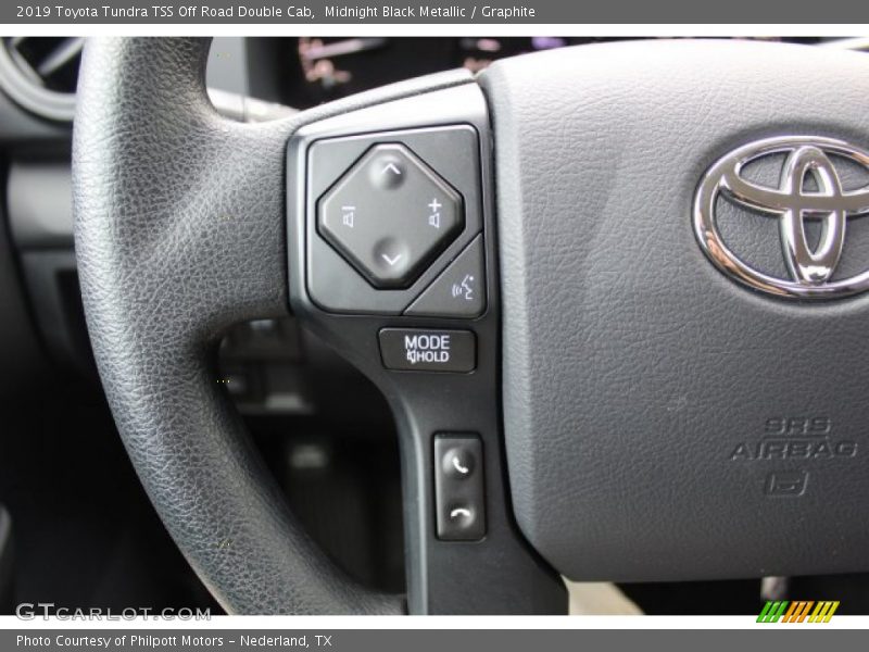 Midnight Black Metallic / Graphite 2019 Toyota Tundra TSS Off Road Double Cab