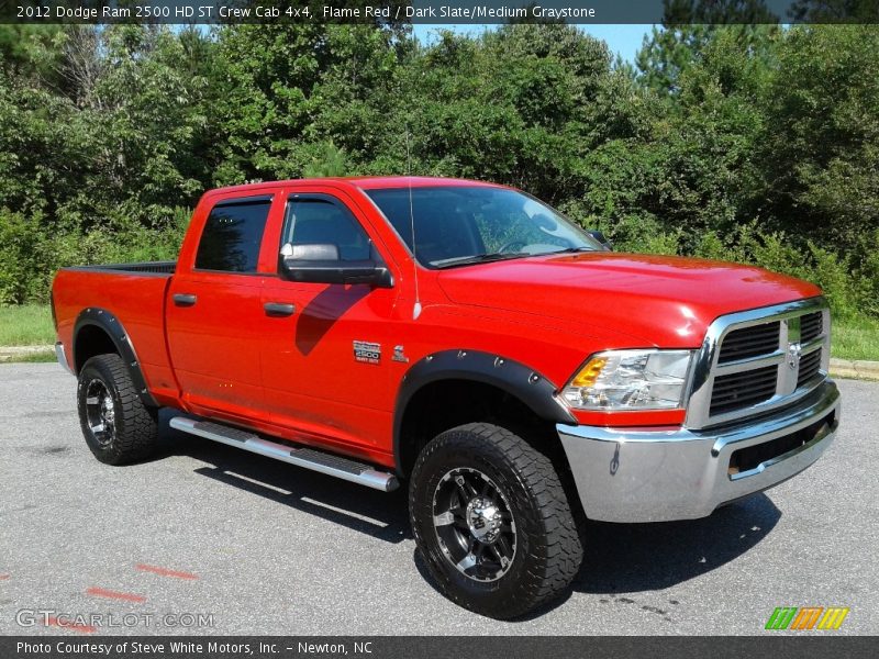 Flame Red / Dark Slate/Medium Graystone 2012 Dodge Ram 2500 HD ST Crew Cab 4x4