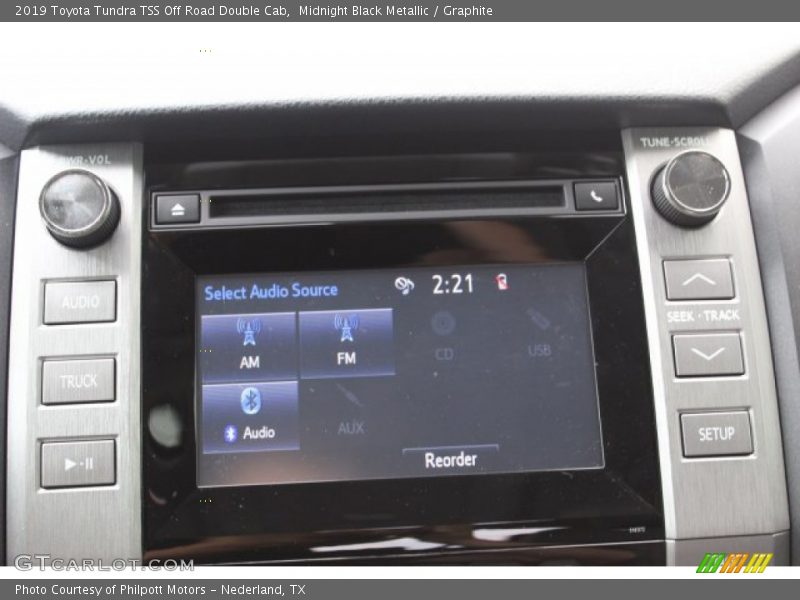 Midnight Black Metallic / Graphite 2019 Toyota Tundra TSS Off Road Double Cab