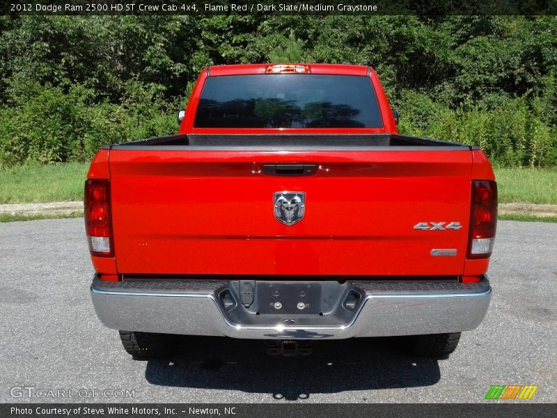 Flame Red / Dark Slate/Medium Graystone 2012 Dodge Ram 2500 HD ST Crew Cab 4x4