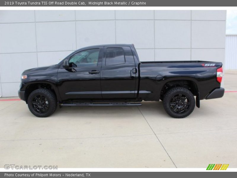 Midnight Black Metallic / Graphite 2019 Toyota Tundra TSS Off Road Double Cab