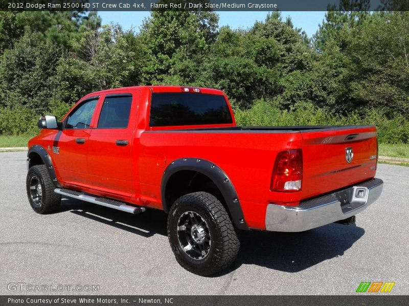 Flame Red / Dark Slate/Medium Graystone 2012 Dodge Ram 2500 HD ST Crew Cab 4x4