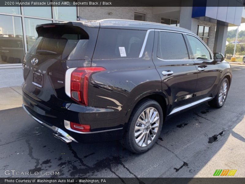 Becketts Black / Black 2020 Hyundai Palisade Limited AWD