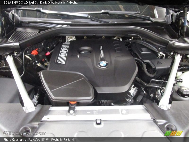 Dark Olive Metallic / Mocha 2019 BMW X3 xDrive30i