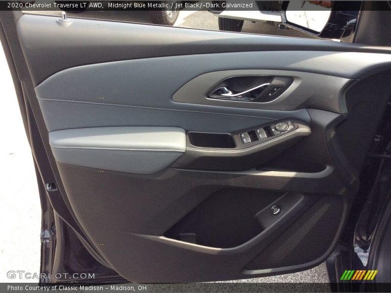 Midnight Blue Metallic / Jet Black/­Dark Galvanized 2020 Chevrolet Traverse LT AWD