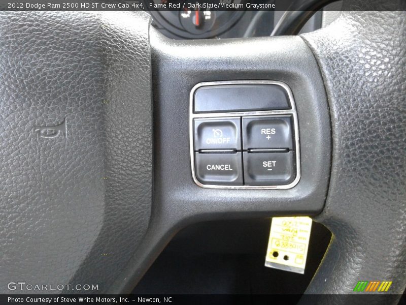 Flame Red / Dark Slate/Medium Graystone 2012 Dodge Ram 2500 HD ST Crew Cab 4x4